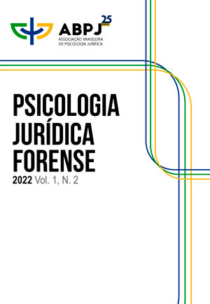 Psicologia Jurídica Forense  Vol. 1, Núm. 2, 2022