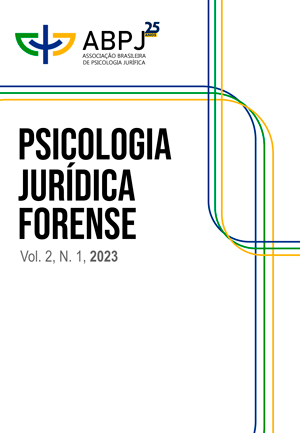 Psicologia Jurídica Forense Vol. 2, Núm. 1, 2023